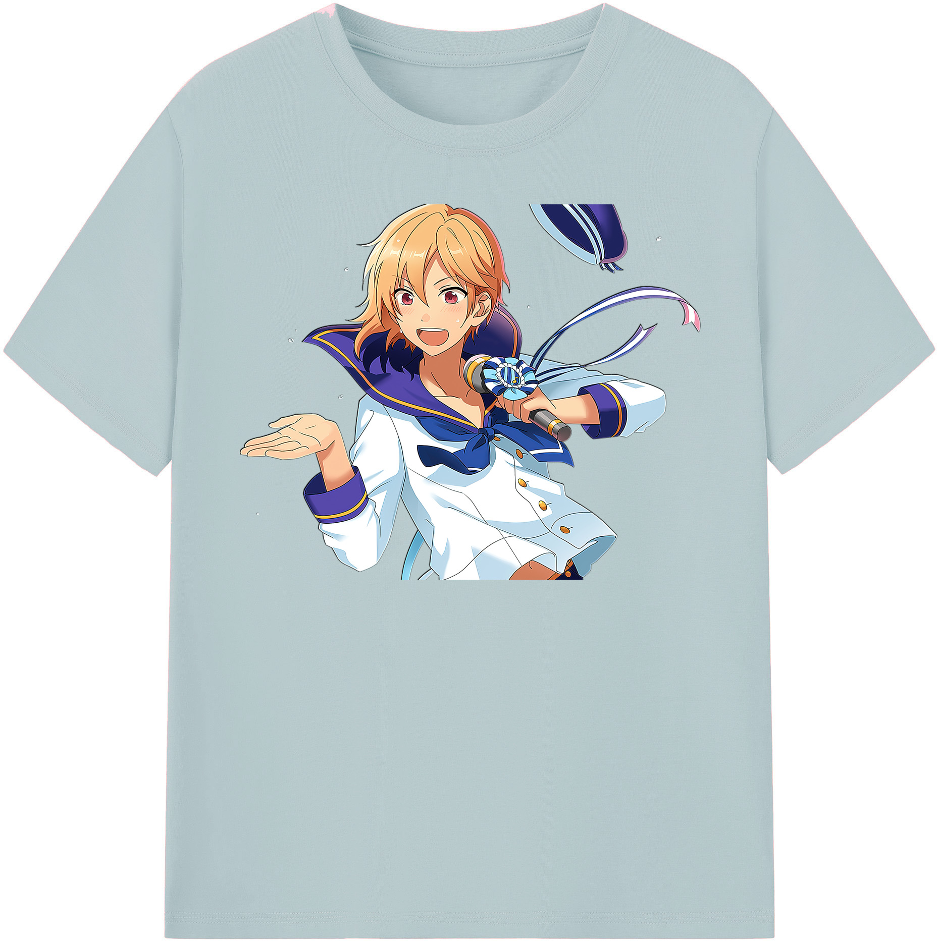 （画像用） あんさんぶるスターズ! Ensemble Stars 綿100％半袖Tシャツ（フロントプリント）